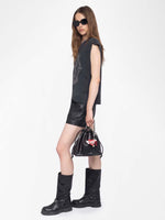 Zadig &amp; Voltaire Cloe Skull Strass Tank Top