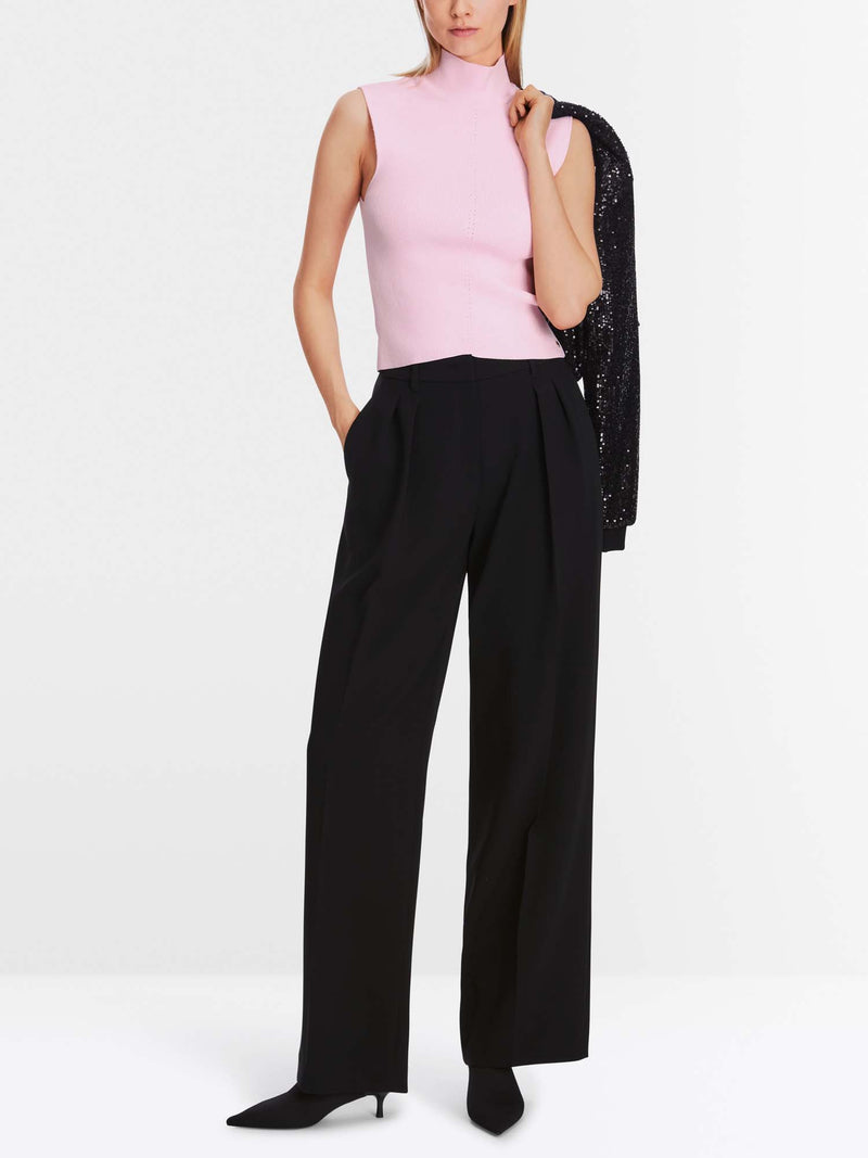 Marc Cain "Rethink Together" Knitted Sleeveless Top