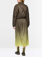 Marc Cain Sports Pleated Skirt with Ombre Effect