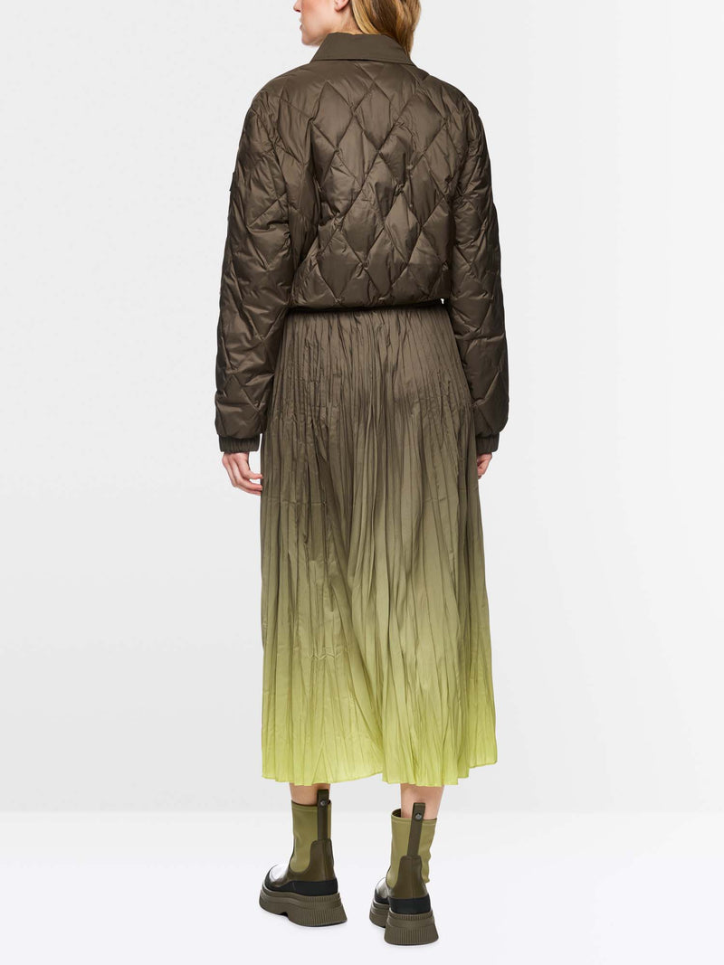 Marc Cain Sports Pleated Skirt with Ombre Effect
