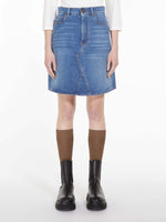 Max Mara Weekend Finale Denim Mini Skirt
