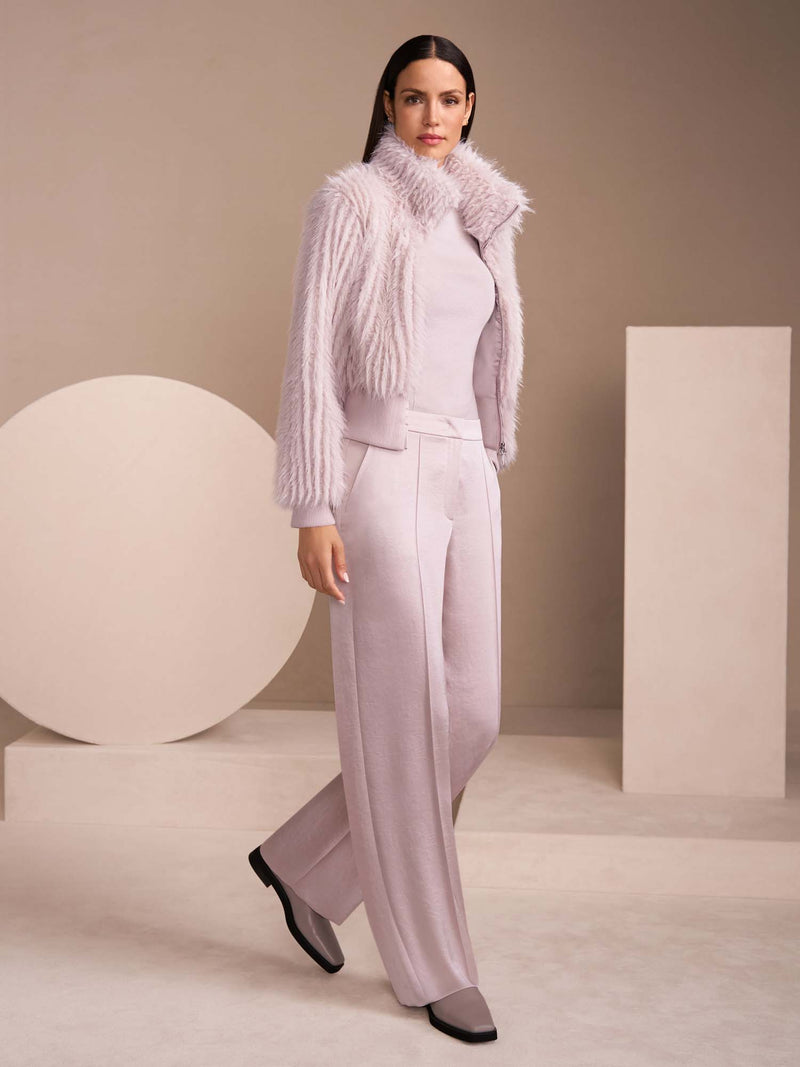 Marc Cain Short Faux Fur Jacket