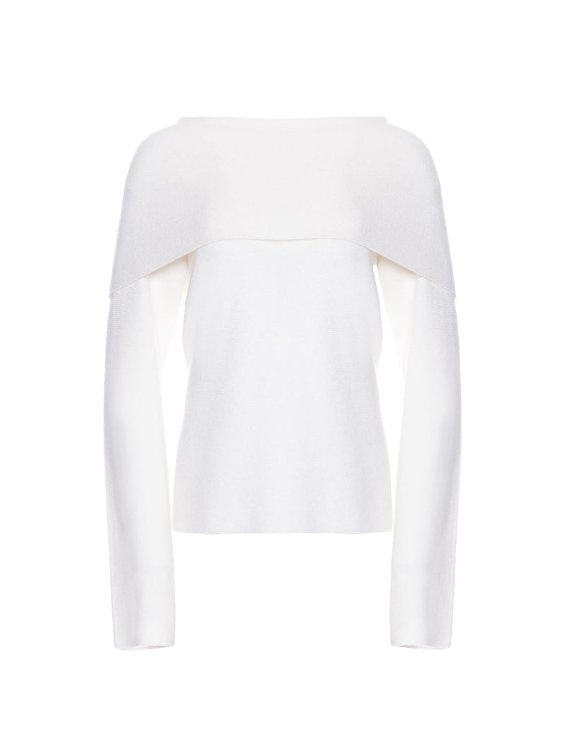 Sminfinity Garter Drape Sweater