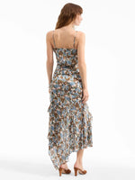 Veronica Beard Avenel Silk Midi Dress
