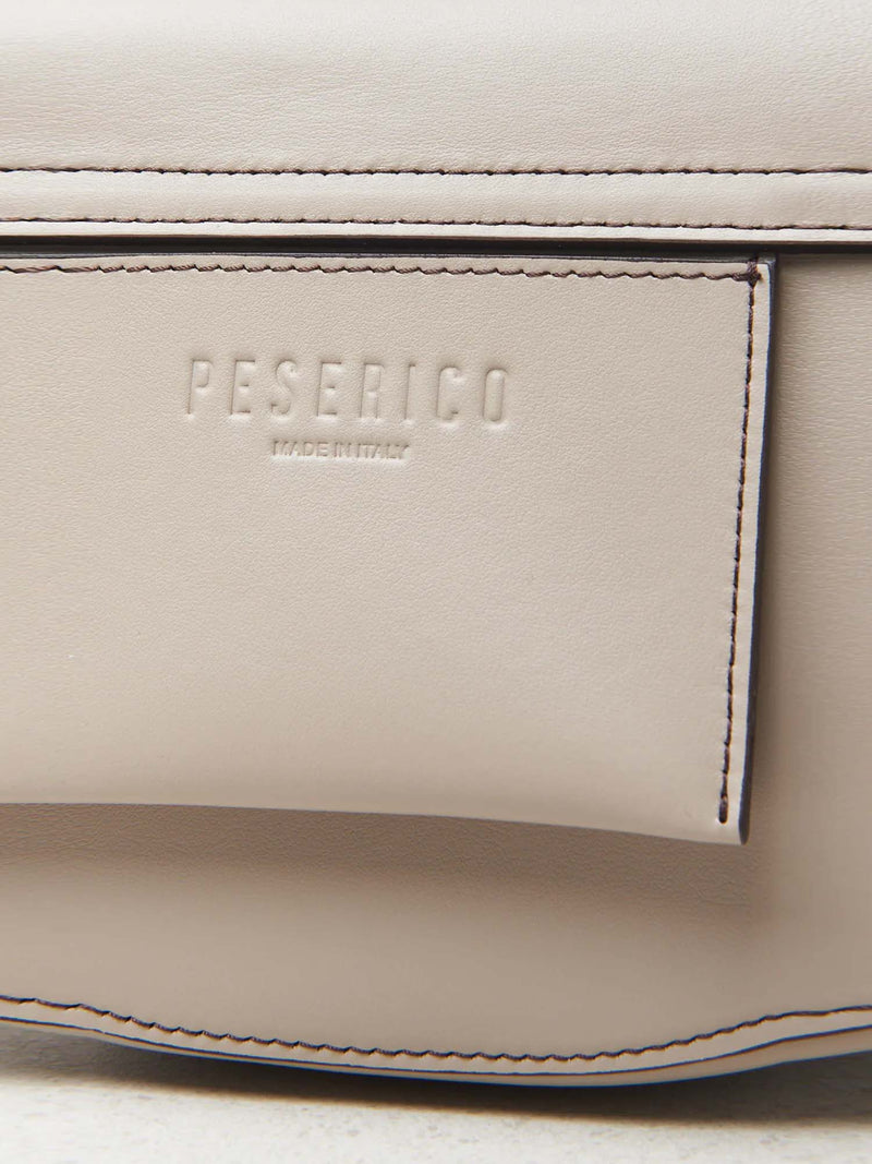 Peserico Torchon Leather Handbag