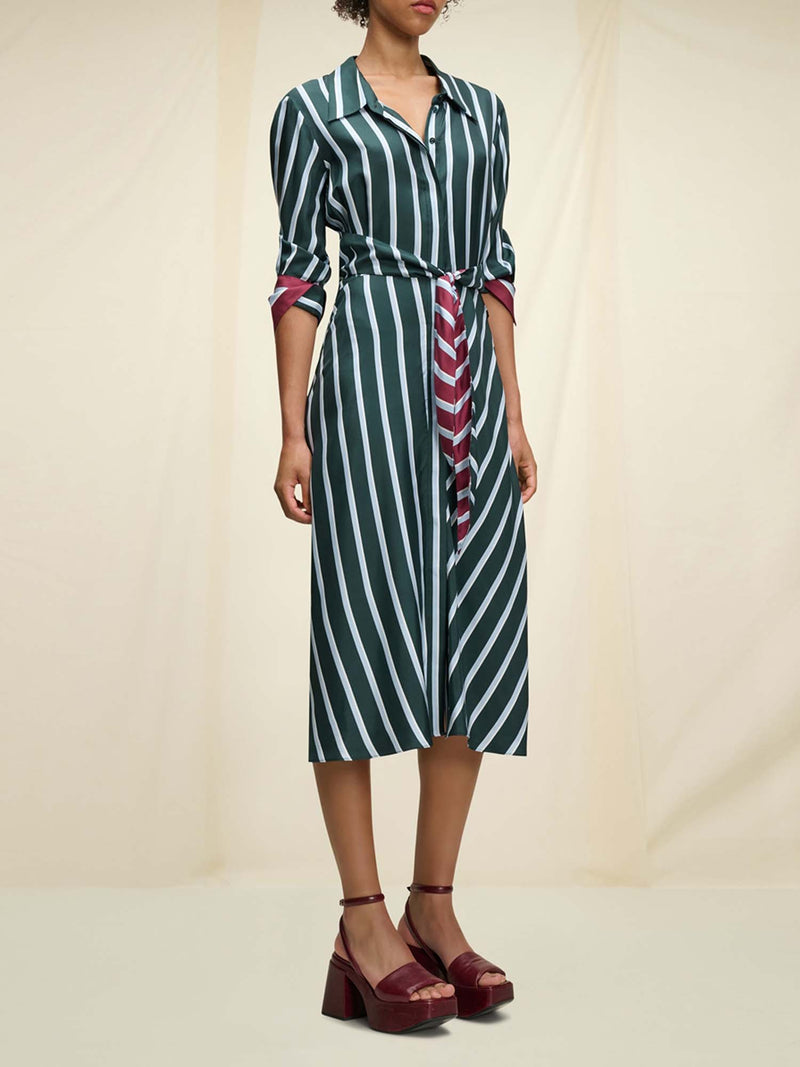 Dorothee Schumacher Luxurious Stripes Dress