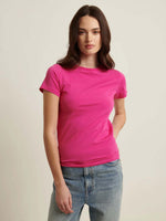 Patrick Assaraf SS Iconic Sublime Fitted Crewneck