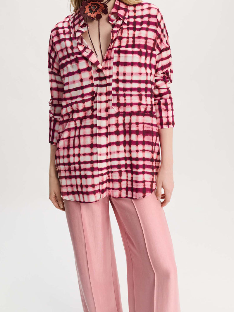 Dorothee Schumacher Checked Statement Blouse