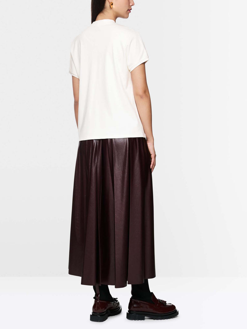 Marc Cain Floral T-shirt with Pearl Details