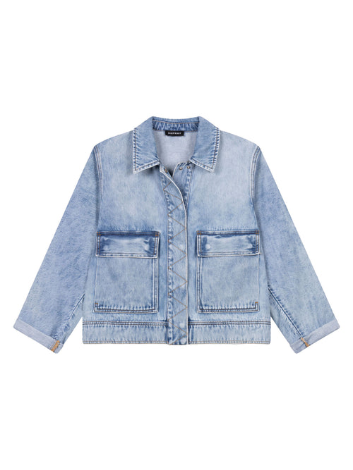 Repeat Cotton Denim Jacket