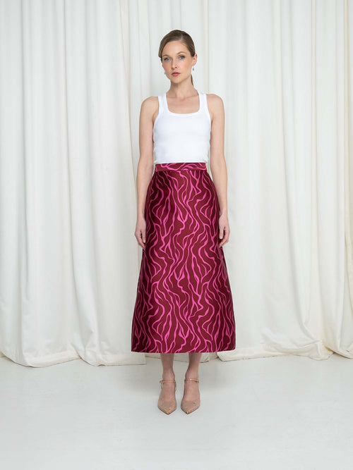 Lunatica JQ Streaks Maxi Skirt