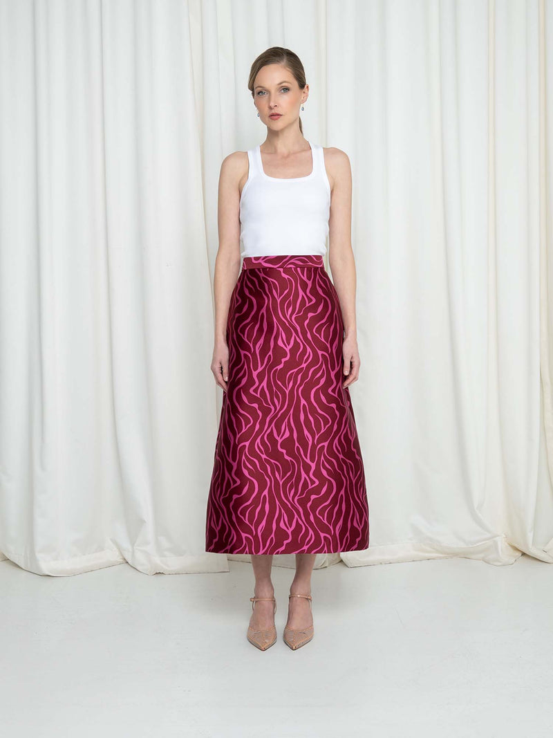 Lunatica JQ Streaks Maxi Skirt