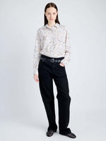 Proenza Schouler Eve Printed Blouse