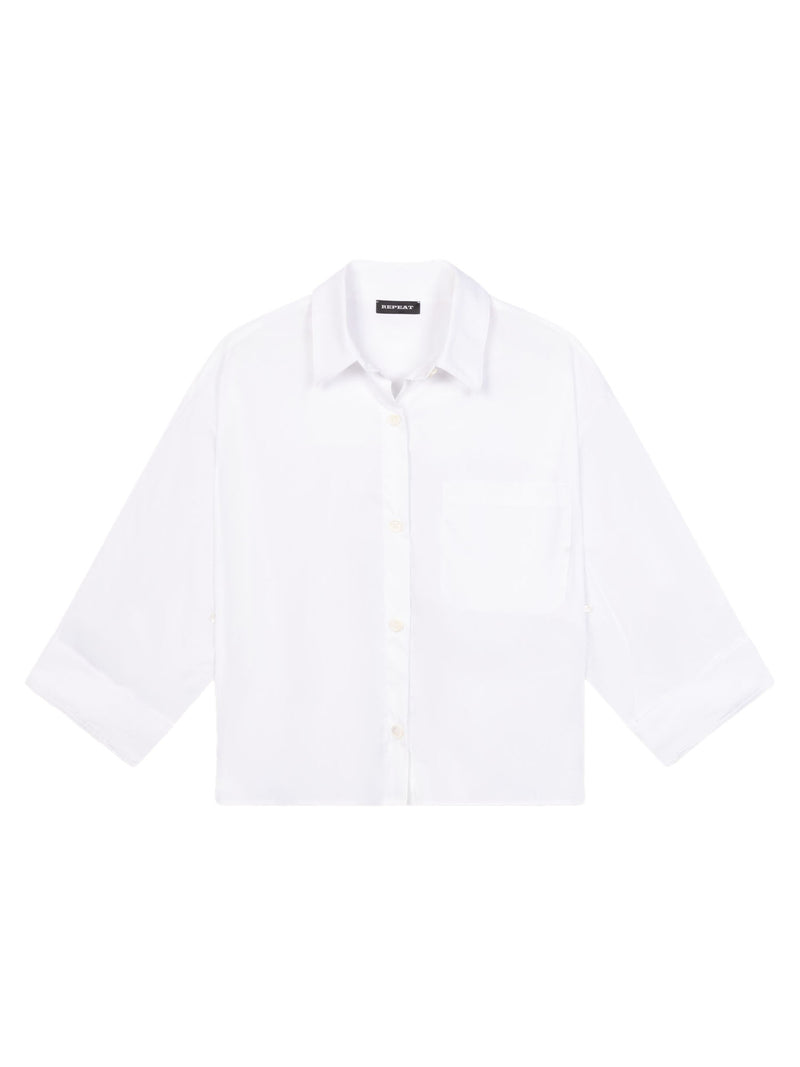 Repeat Classic Woven Blouse