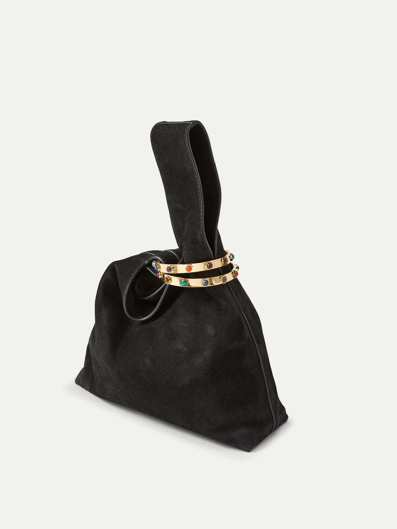 Veronica Beard Suede Swing Bag