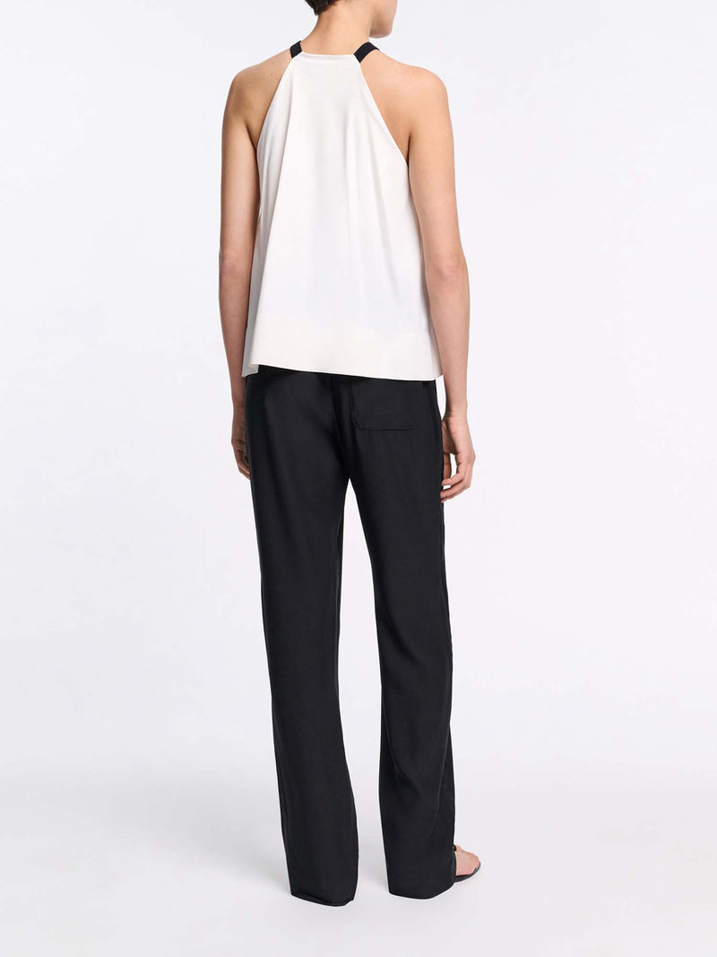 Dorothee Schumacher Sense of Shine Satin Drawstring Pants