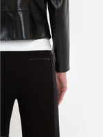 Victoria Beckham Tailored Leather Biker Jacket