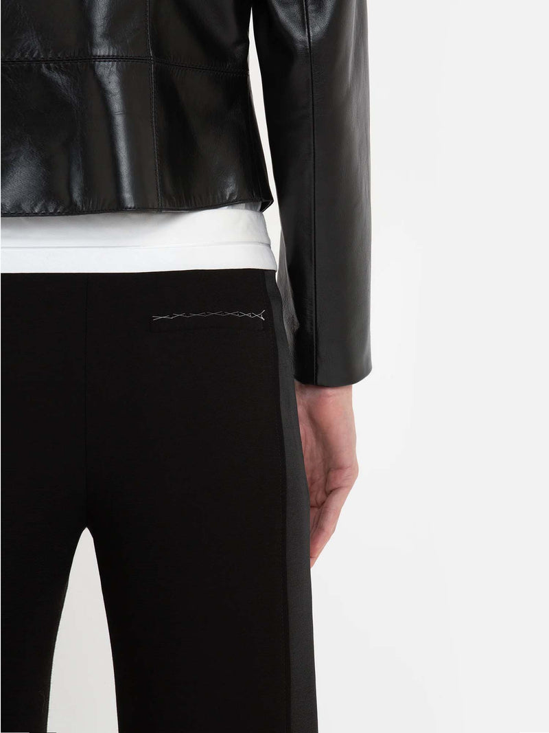 Victoria Beckham Tailored Leather Biker Jacket