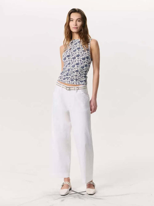 Rag &amp; Bone Luca Floral Shirred Tank