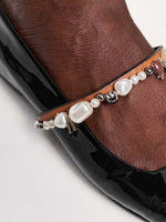 Dorothee Schumacher Glossy Shine Embellished Mary Jane