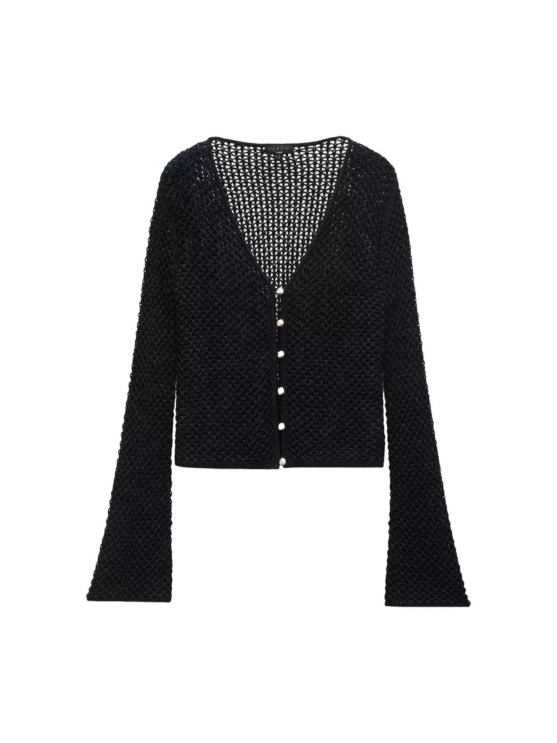 Rag &amp; Bone Ellie Knit Vee Cardigan
