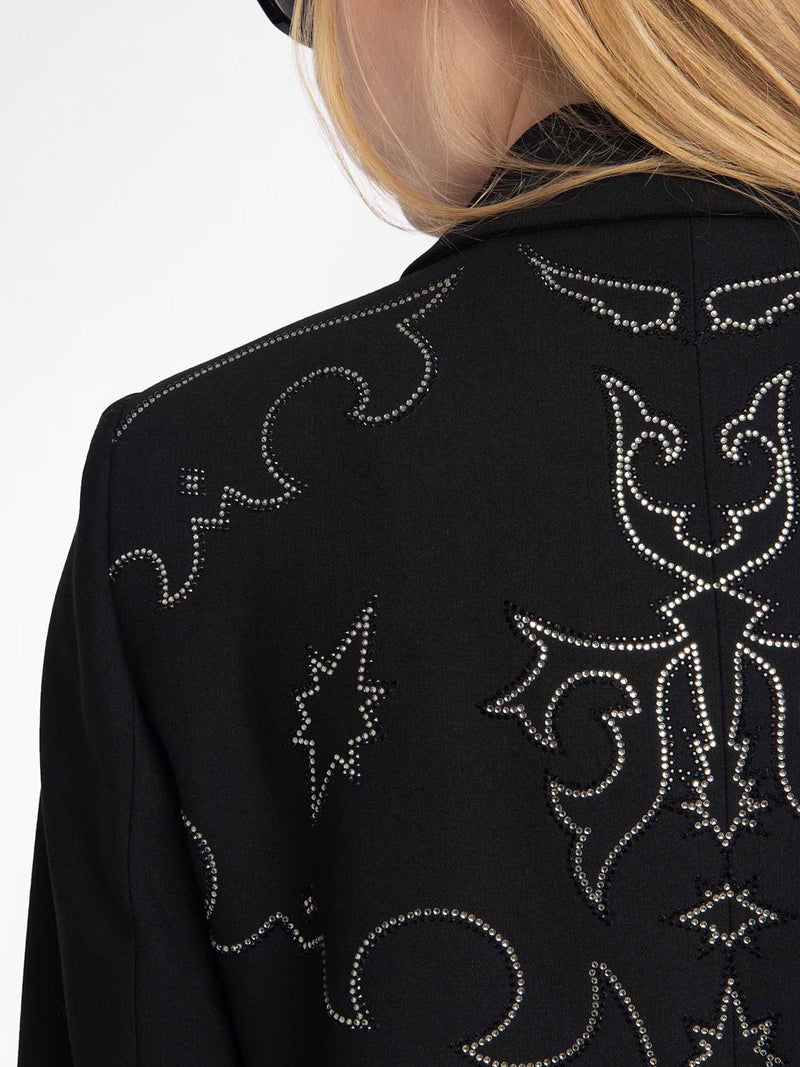Zadig &amp; Voltaire Viva Strass Western Blazer
