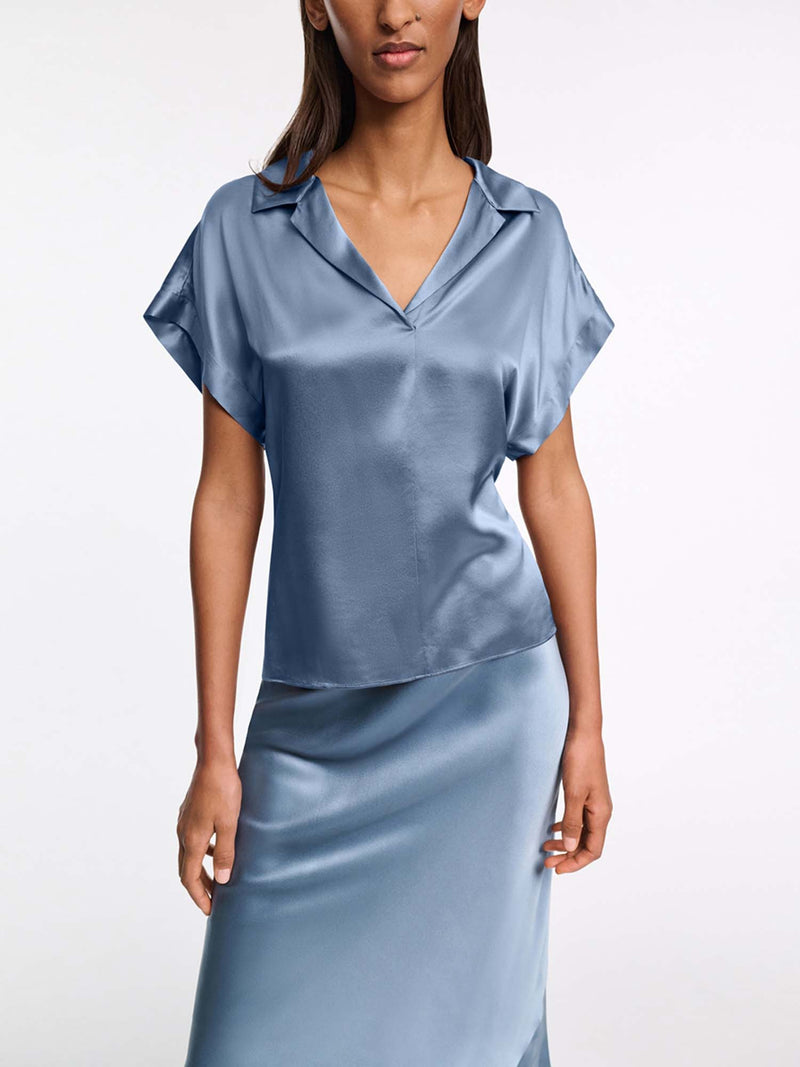 Dorothee Schumacher Sense of Shine Silk Top