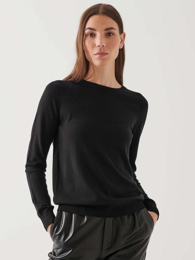 Patrick Assaraf Merino Classic Crewneck