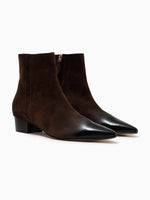 Arteana Brera 30 Suede and Patent Bootie