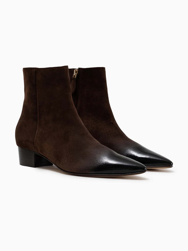Arteana Brera 30 Suede and Patent Bootie