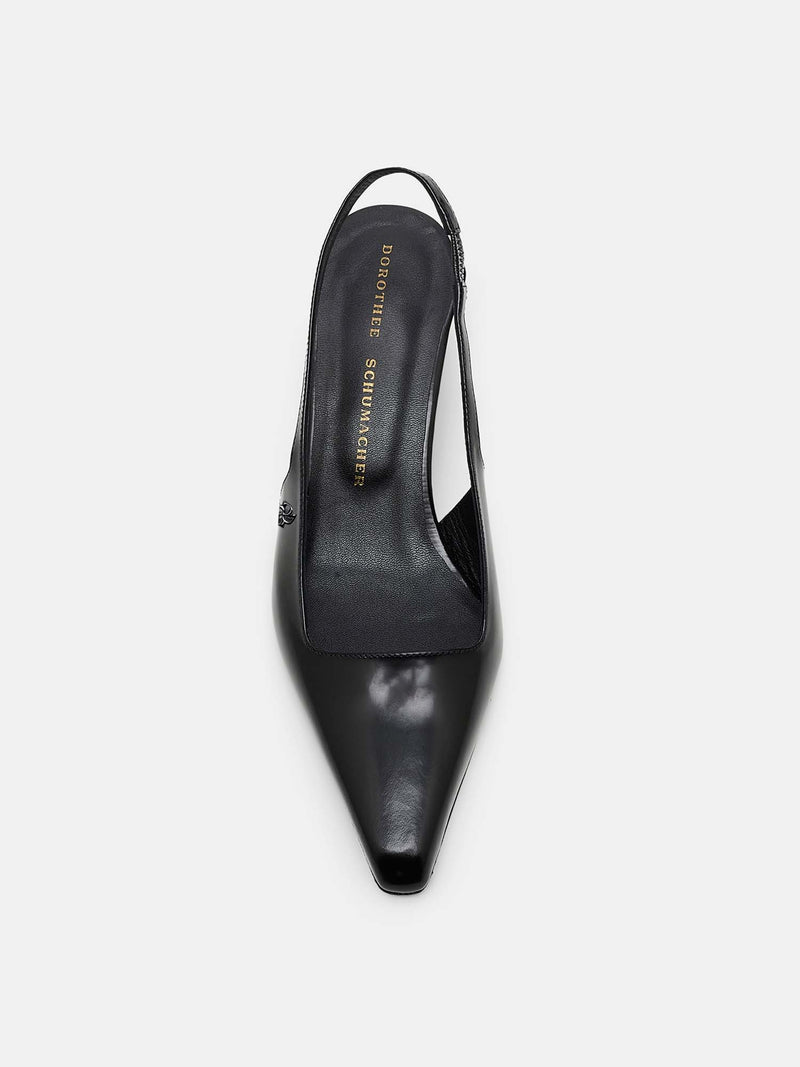 Dorothee Schumacher Subtle Shine Wedge Slingback