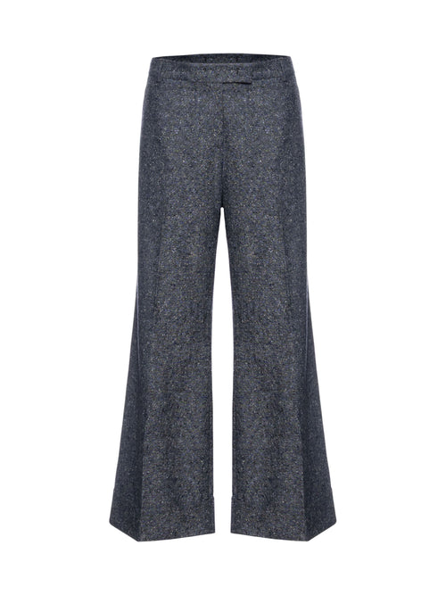 QL2 Melodia Cropped Wide Pants with Cuff