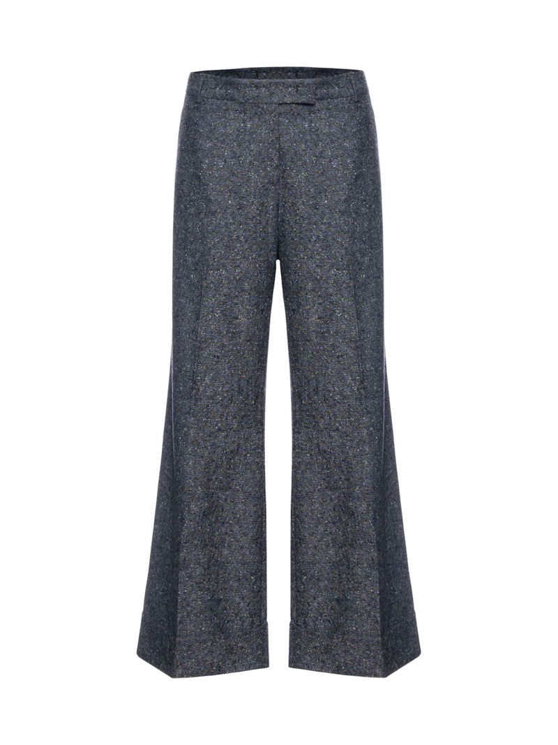 QL2 Melodia Cropped Wide Pants with Cuff