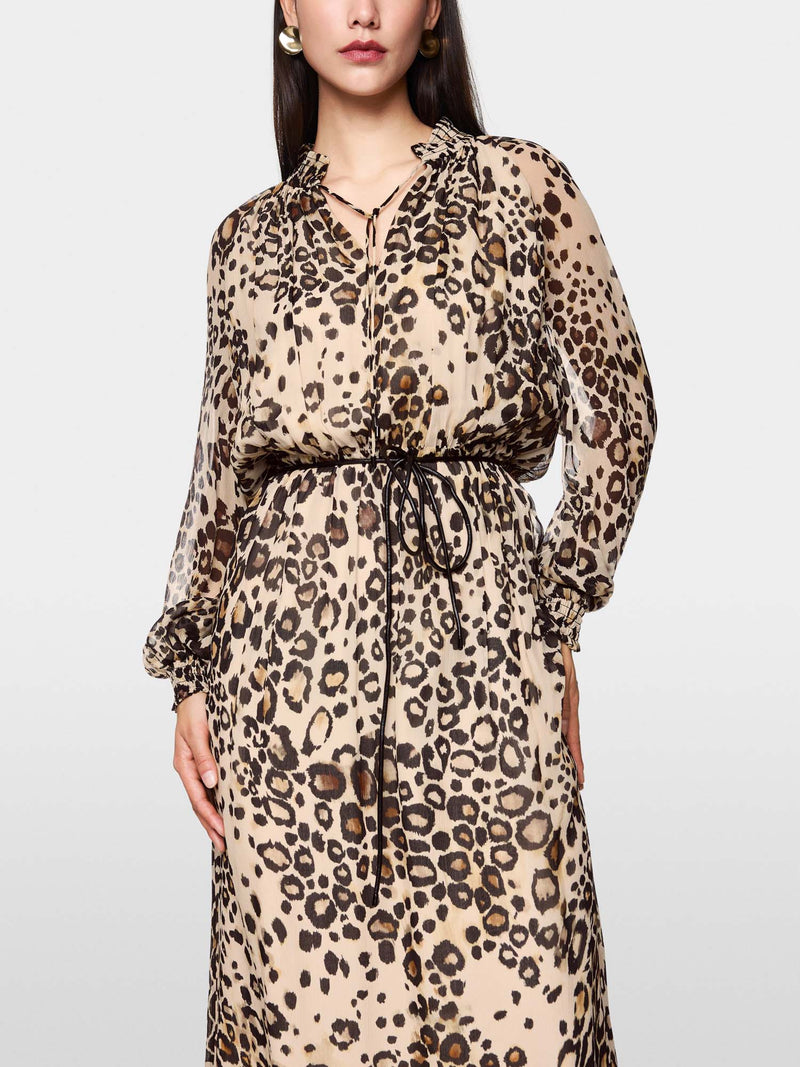 Marc Cain Leopard Maxi Dress
