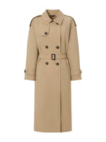 Cinzia Rocca Oversized Double Breasted Trench Coat