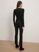 Veronica Beard Dell Scuba Slim-Leg Pant