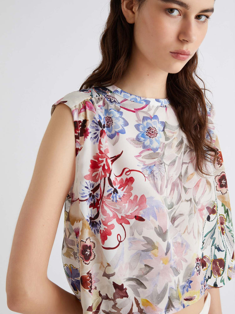 Marella Scozia Silk Top