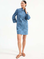 Veronica Beard Erilyn Eyelet Shirt Dress