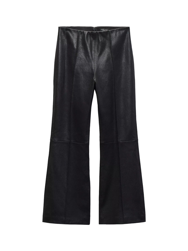 Rag &amp; Bone Irina Leather Kick Flare Pant