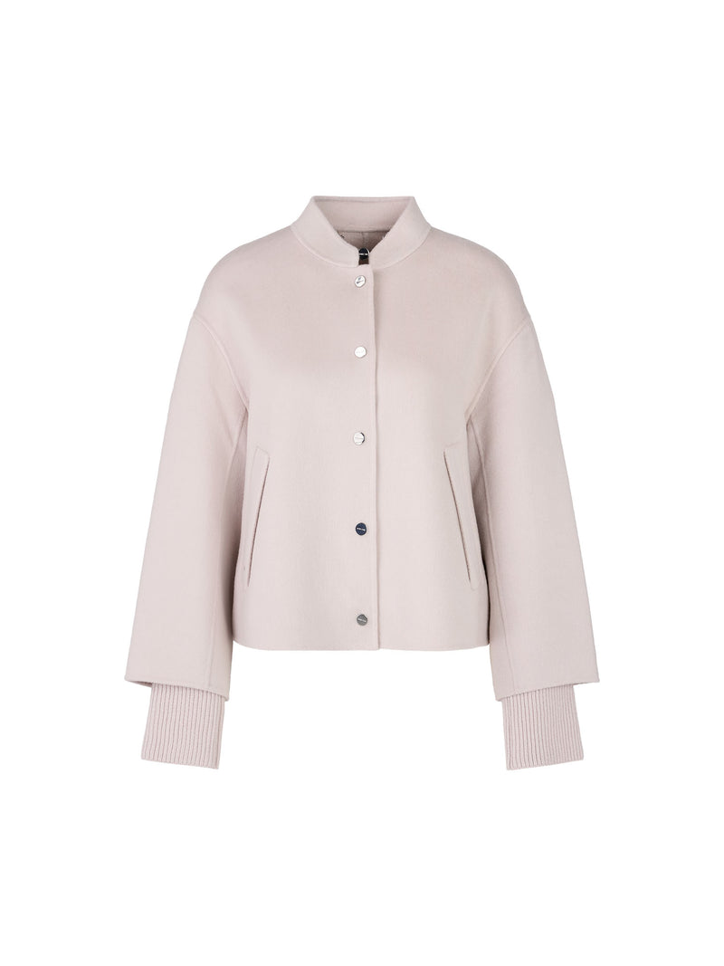Marc Cain Oversized Jacket with Cuffed Sleeves