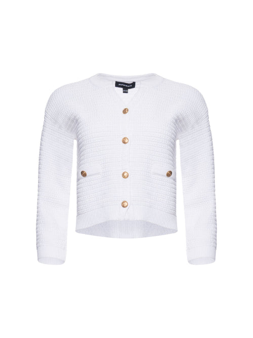 Repeat Knitted Button Down Cardigan