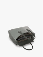 Cinzia Rocca Two Tone Leather Tote Bag