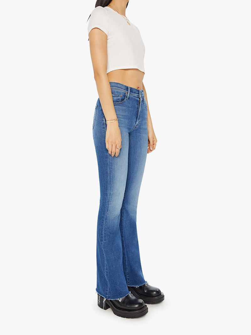Mother The Cruiser Sneak Fray Jeans