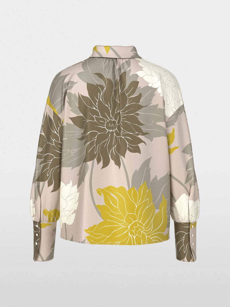 Marc Cain Blouse with Floral Pattern