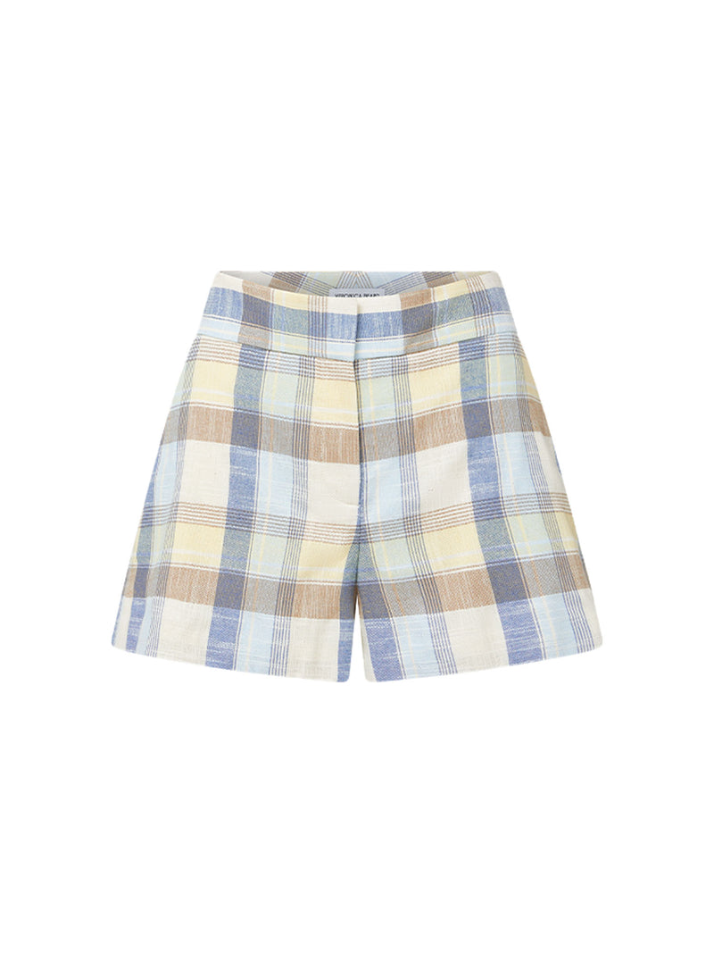 Veronica Beard Allen Plaid Short