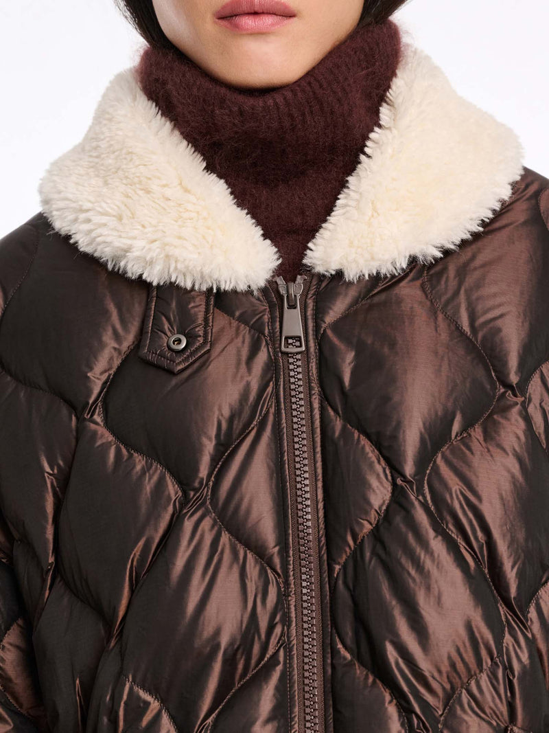 Dorothee Schumacher Cozy Coolness Shearling Jacket