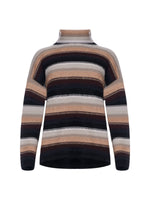 Sminfinity Pure &amp; Fluffy Striped Turtleneck
