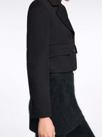 Dorothee Schumacher Emotional Essence Cropped Double Breasted Jacket