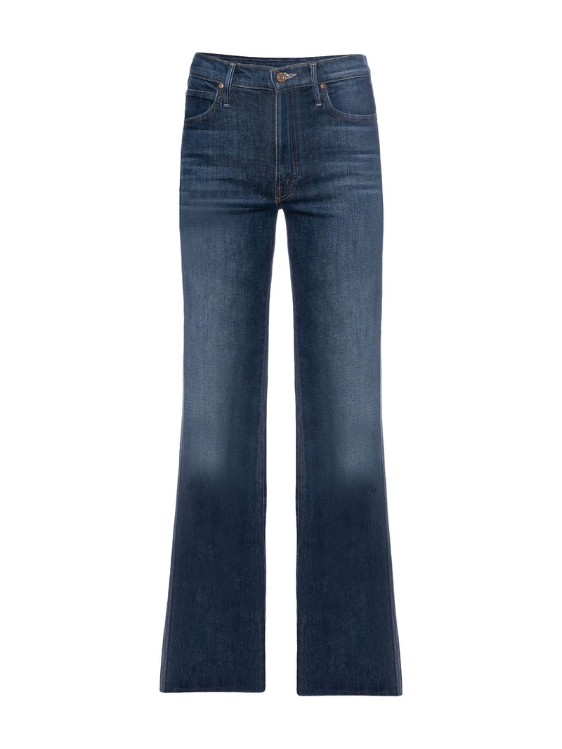 Mother Mid Rise Smokin Double Heel Jeans