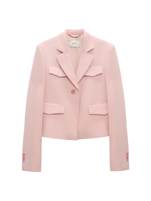 Dorothee Schumacher Casual Attraction Cropped Jacket